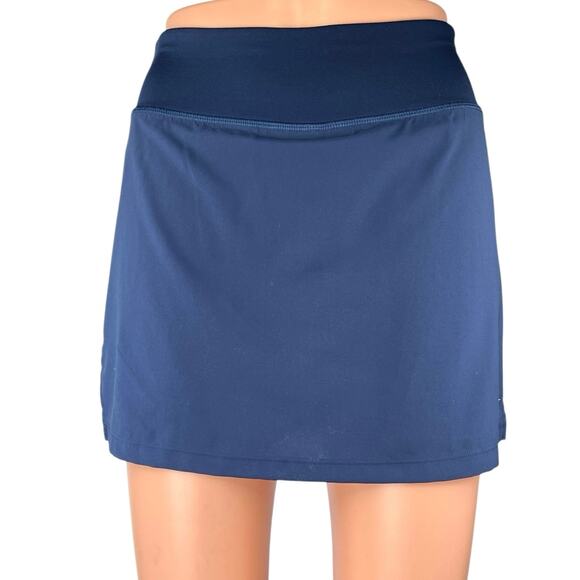 Reebok Speedwick Blue Running Athletic Golf Mini Straight Pencil Skirt Skort XS - Picture 1 of 6